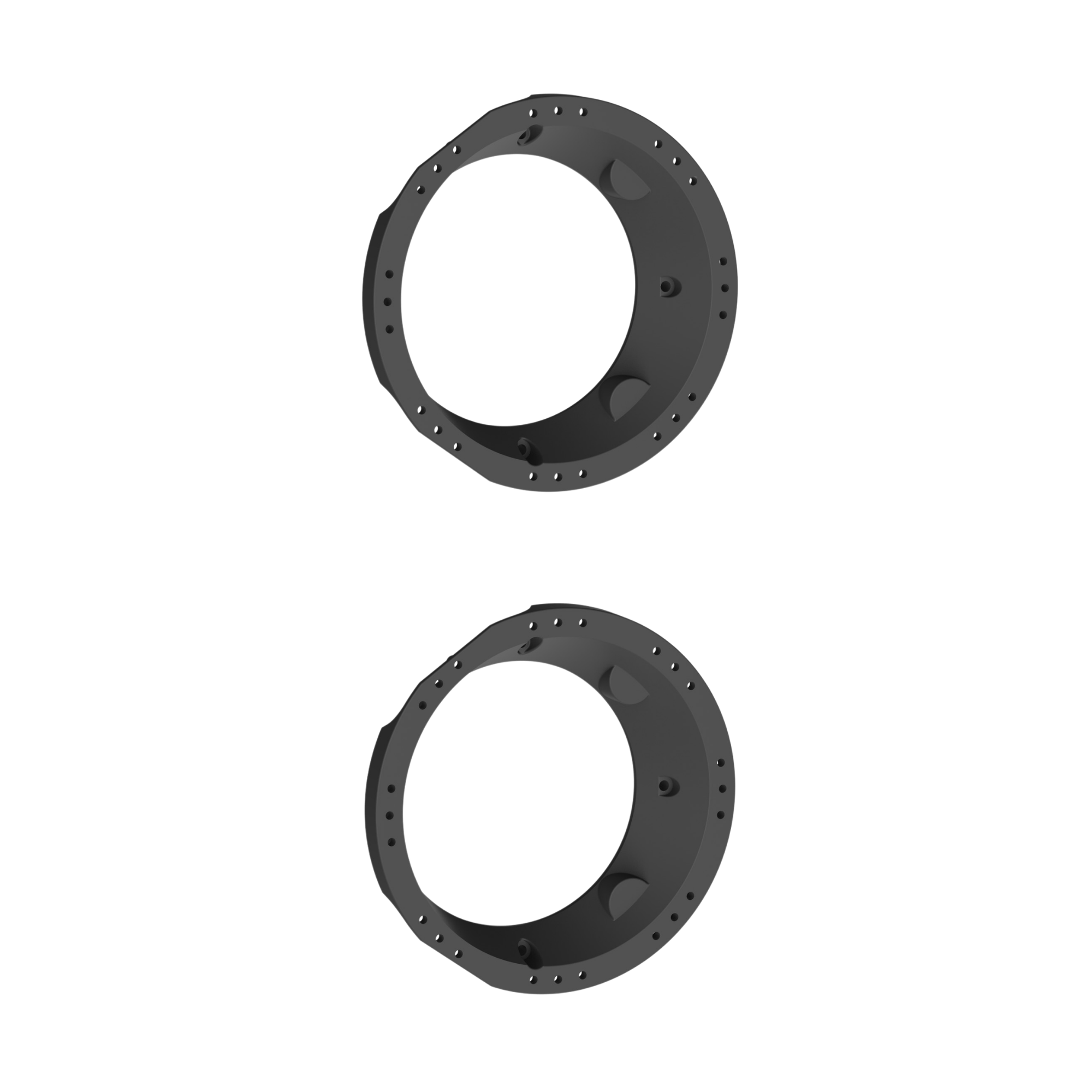 METRA 82-9601 Harley Davidson 1998-2013 Speaker Adapters (6.5" / 6.75")