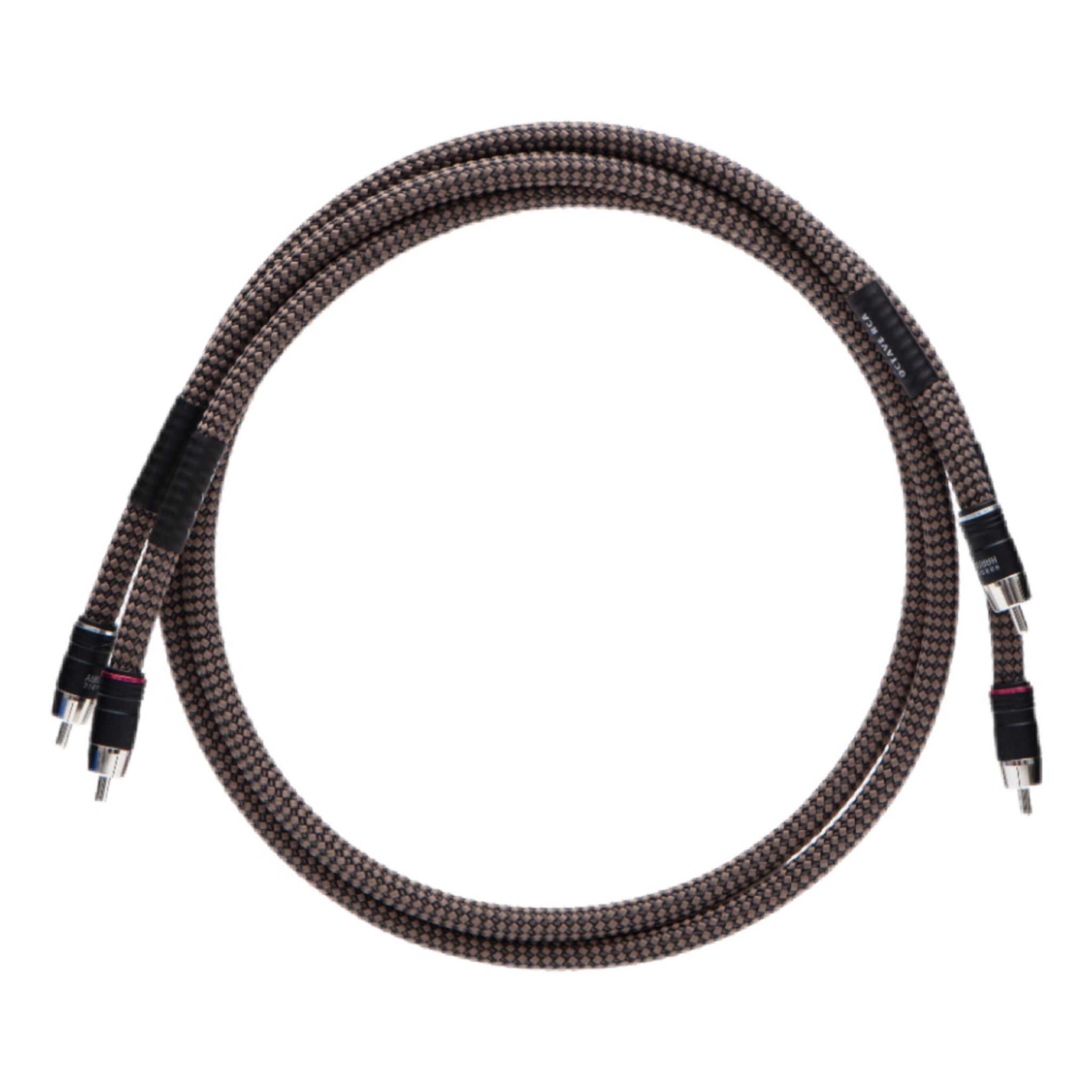 Harmonic Harmony octave RCA cable top view