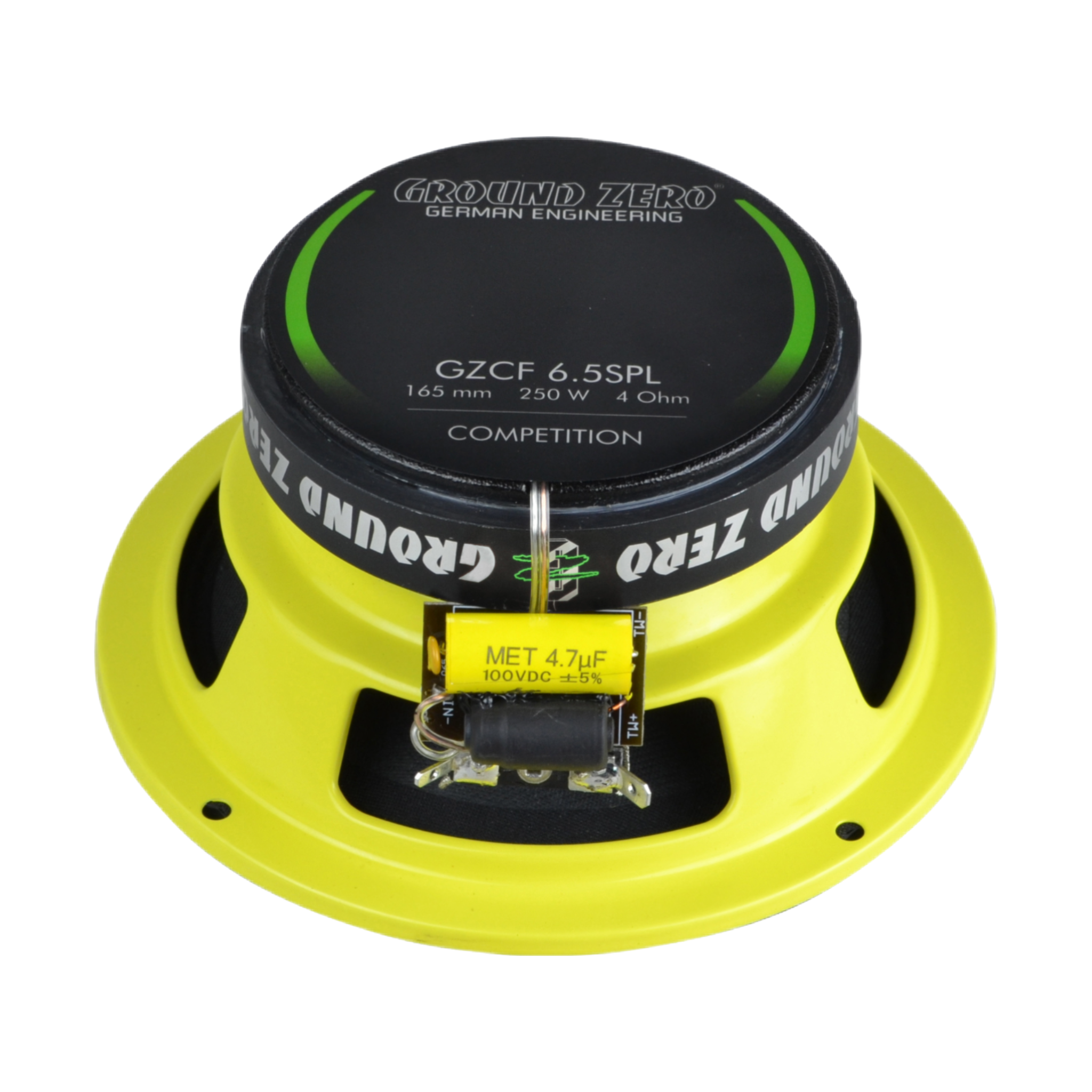 Ground Zero GZCF 6.5SPL — 2-Way Coaxial Speaker System (6.5")