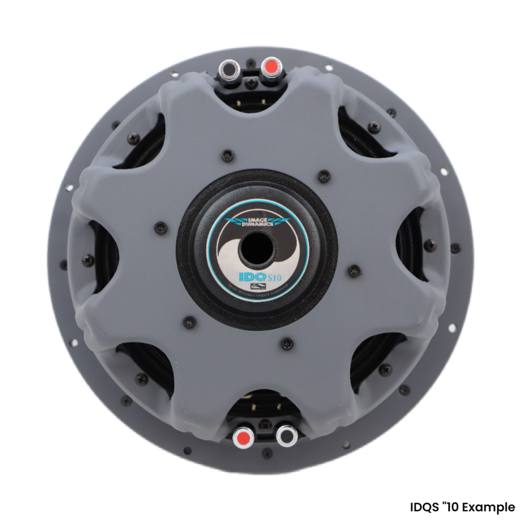 Image Dynamics IDQS SERIES V4 Shallow Mount Subwoofer bottom view