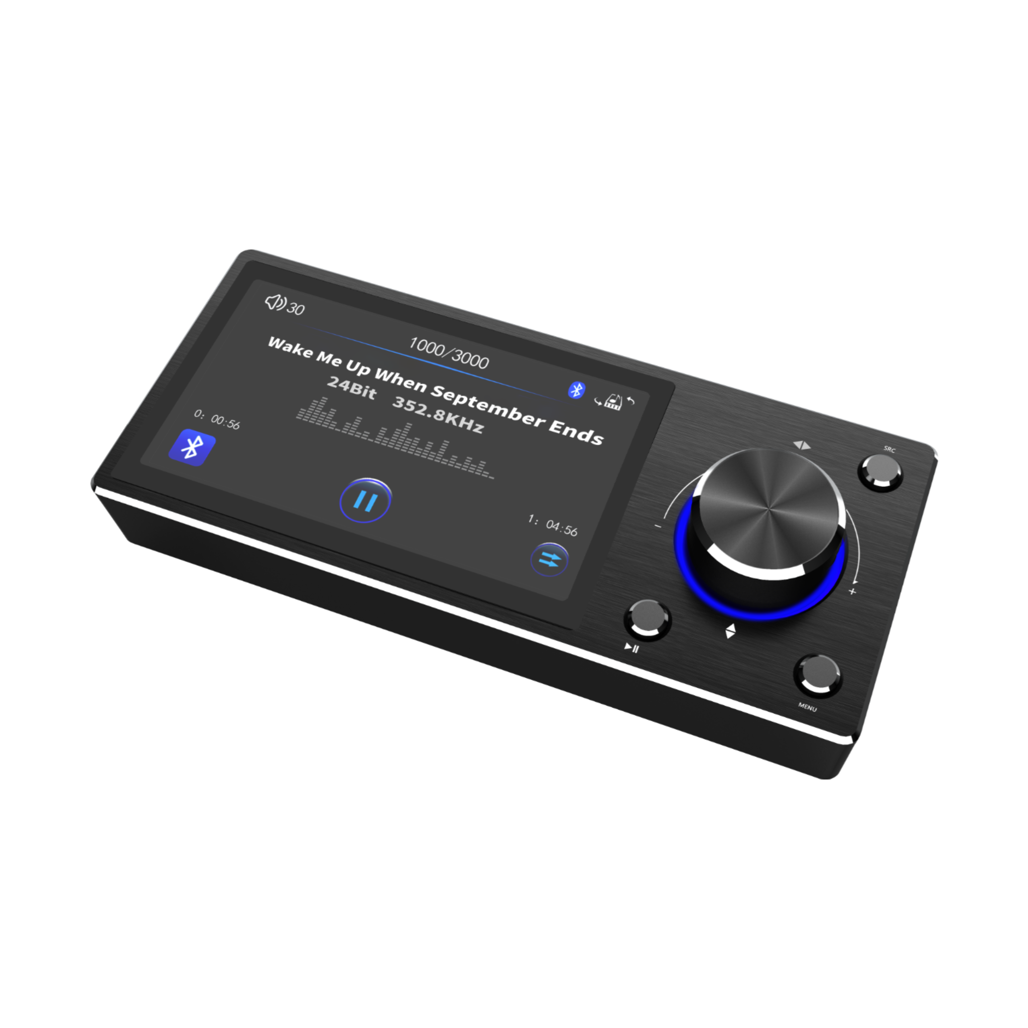 Goldhorn Car panel controller angled view