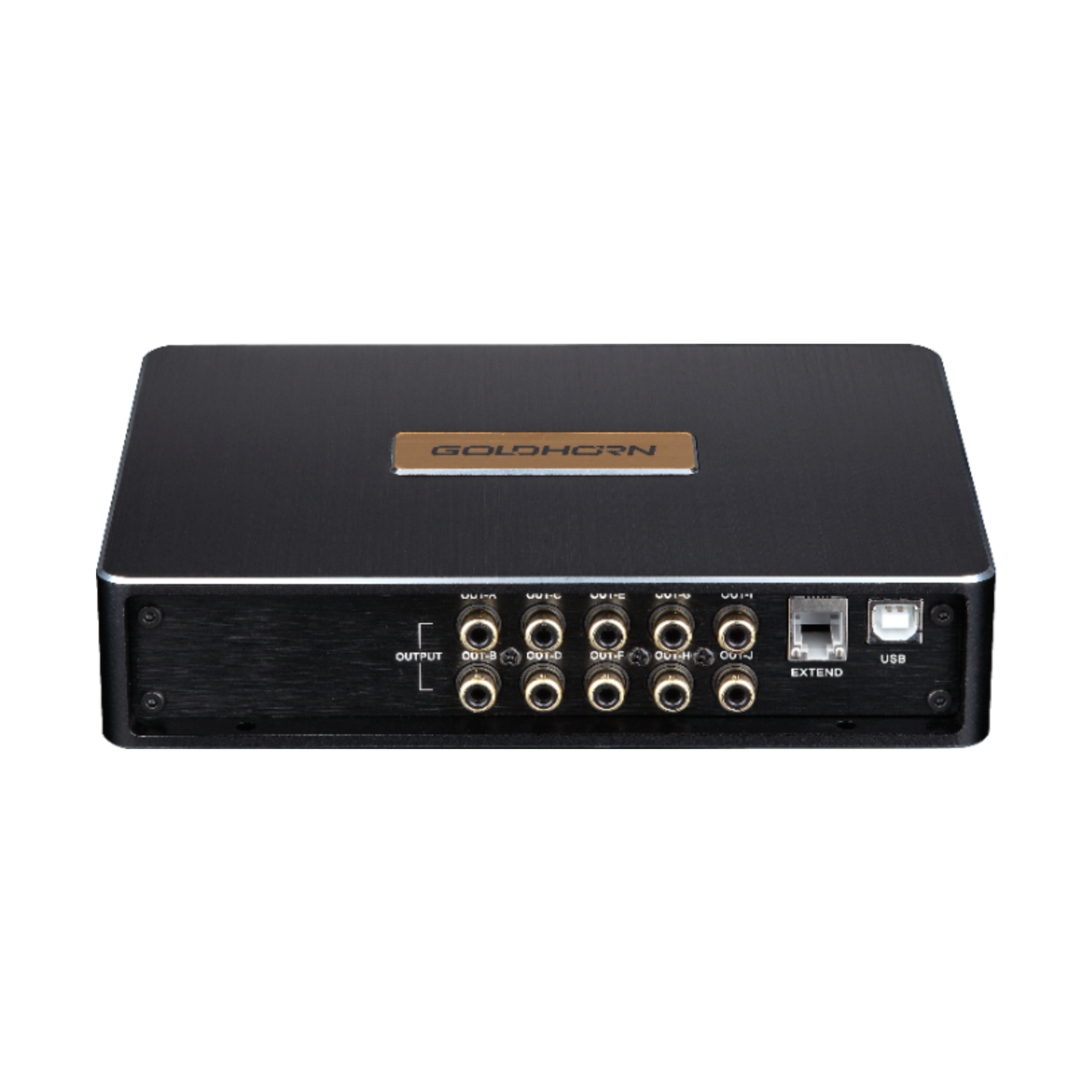 Goldhorn DSP10 10 channel DSP front view