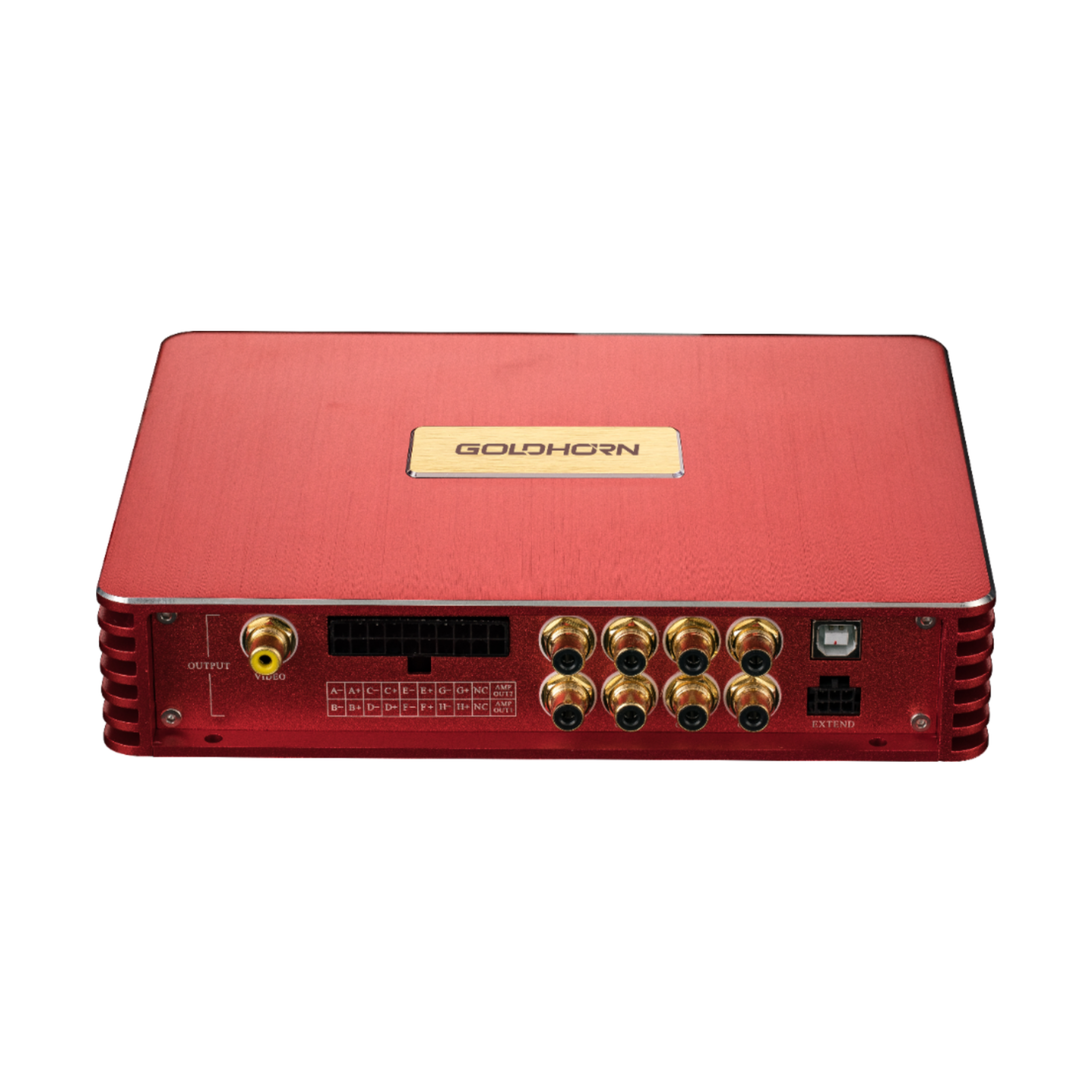 Goldhorn P2 DSPA Pro DSD player and amplifier front