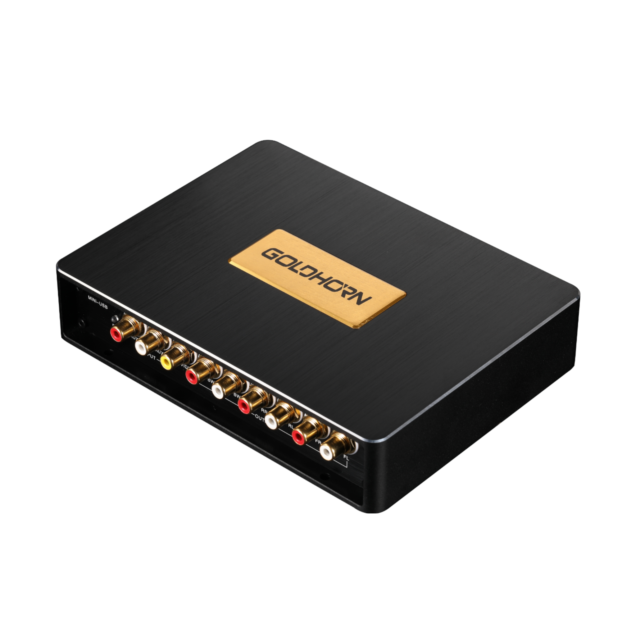 Goldhorn P2 Pro DSD player front angled view