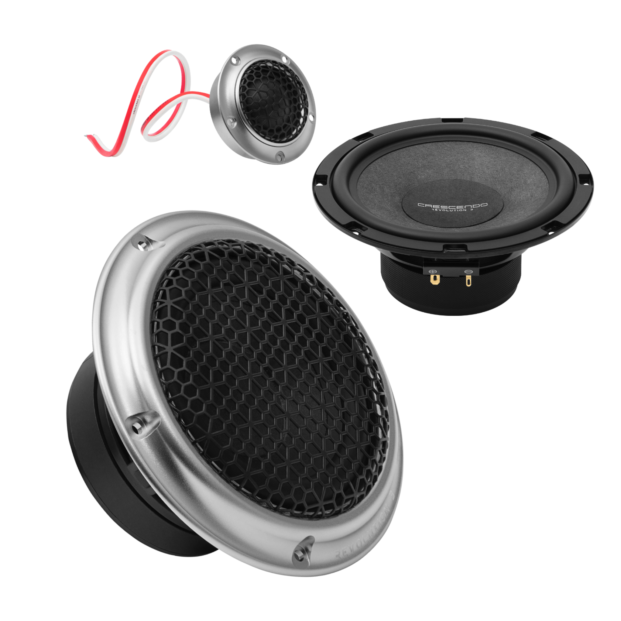 Crescendo Revolution 3S3 3 way speaker system