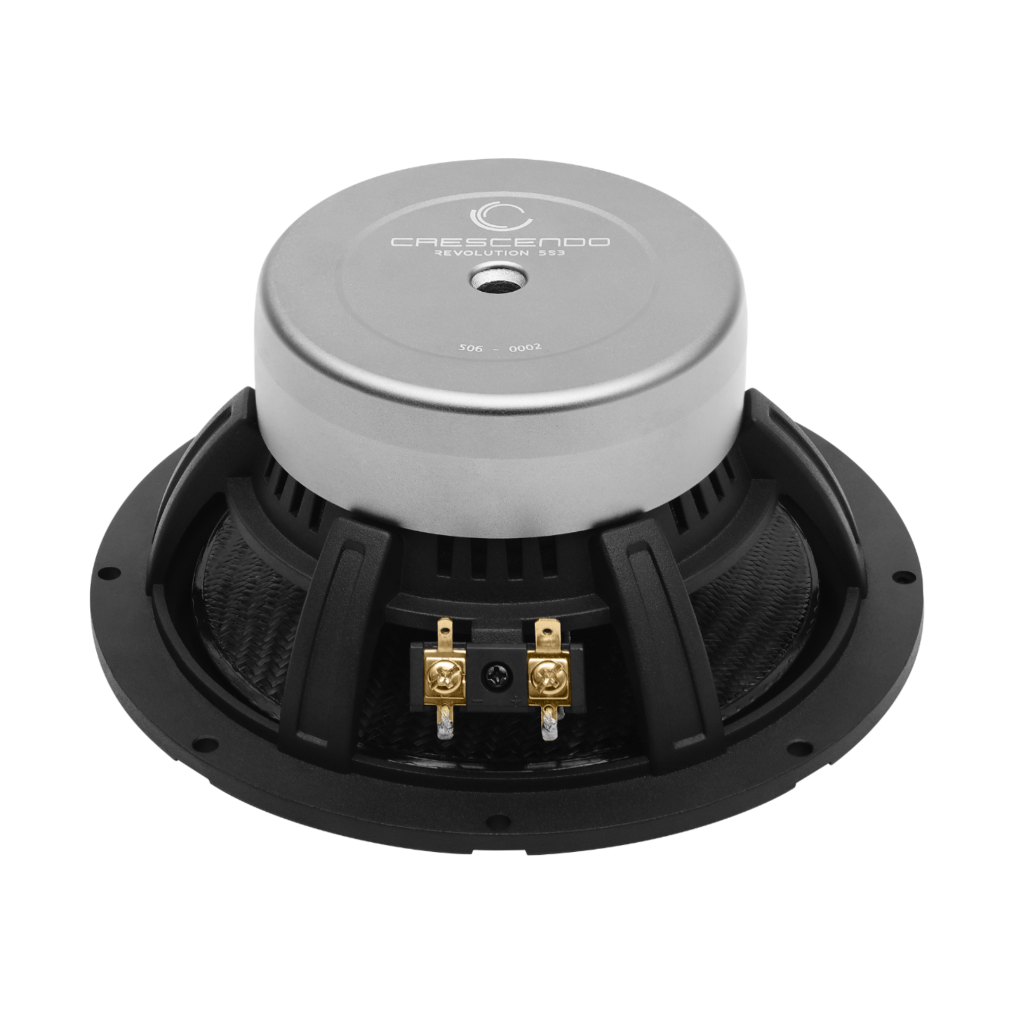 Crescendo Revolution 5S2 midrange speaker side view