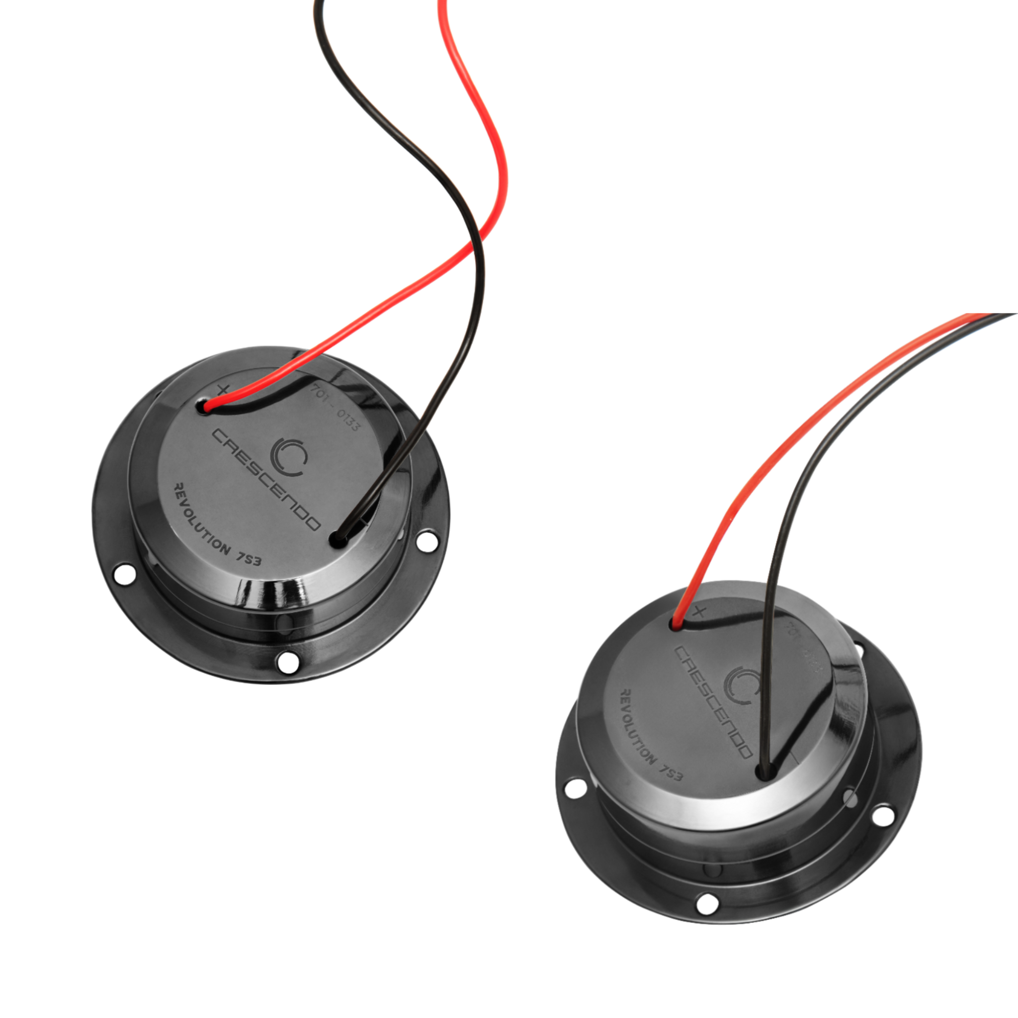 Crescendo Revolution 7S3 tweeters back view
