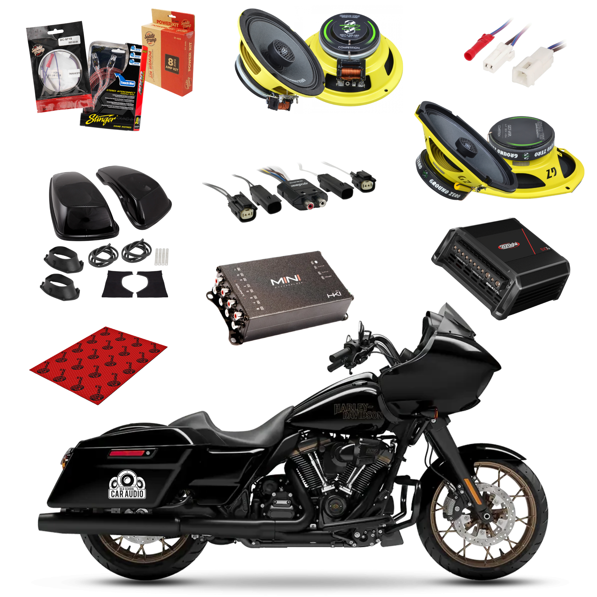 OSCA BAGGER NEO KIT — Harley Davidson Touring Audio Upgrades (2014-2023.5)