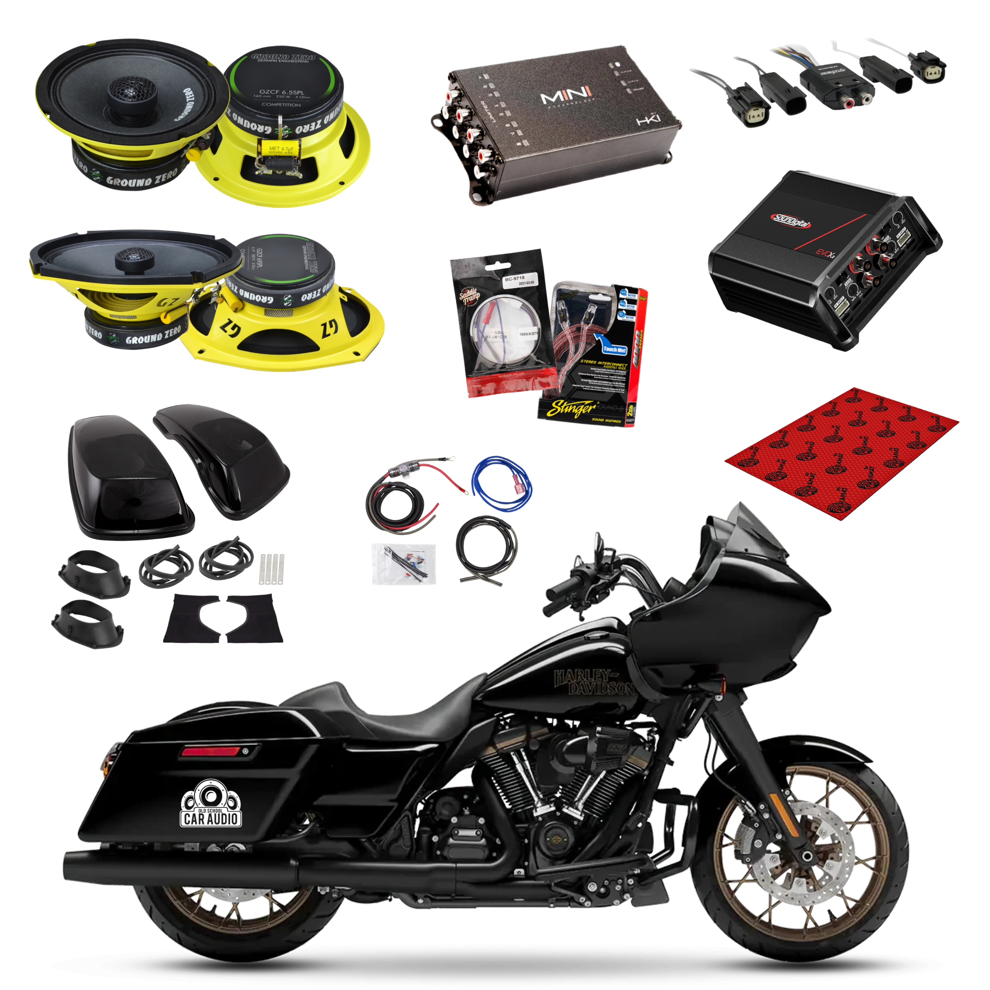OSCA BAGGER KIT — Harley Davidson Touring Audio Upgrades (2014-2023.5)