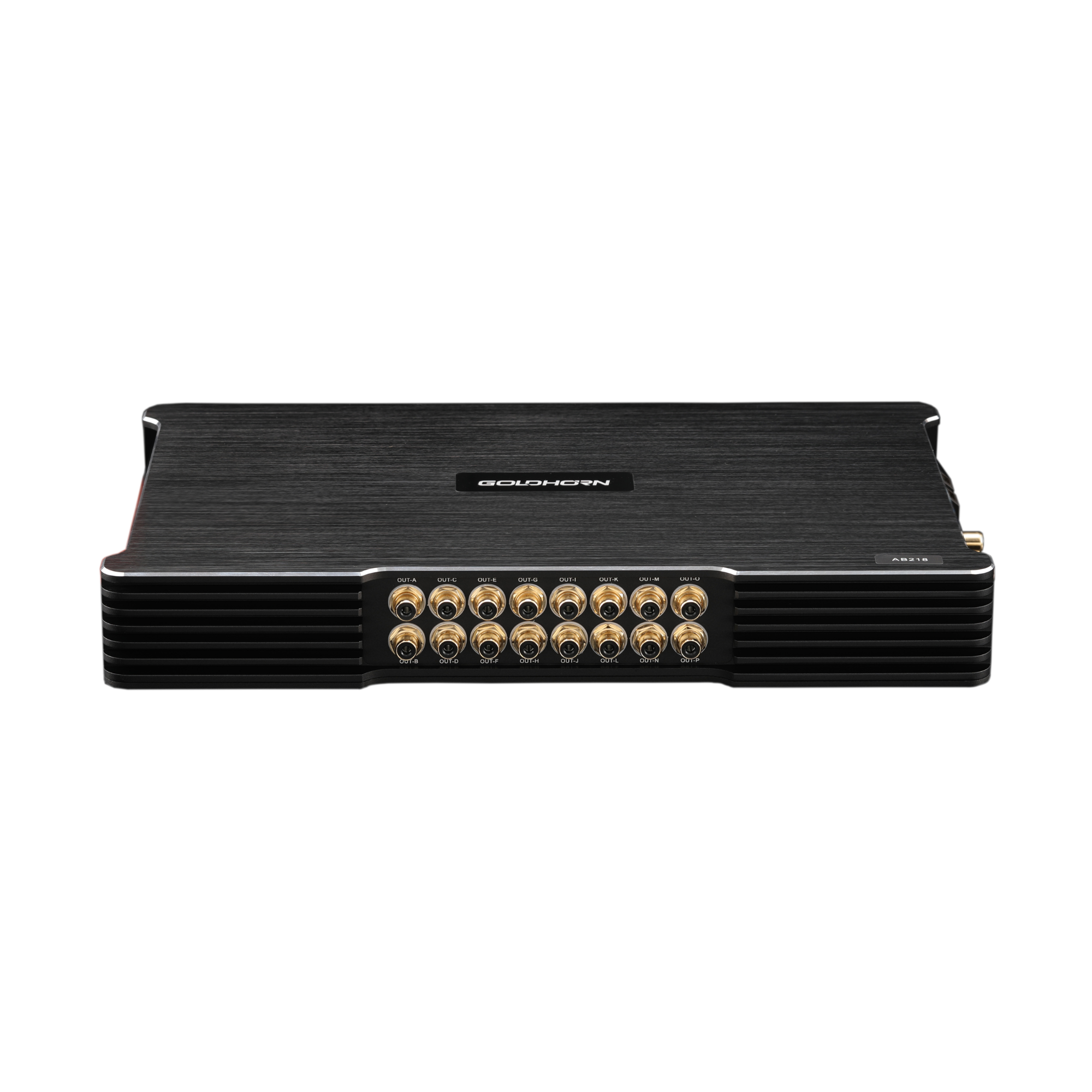 Goldhorn AB218 — 20 Channel A²B DSP Amplifier for EVs