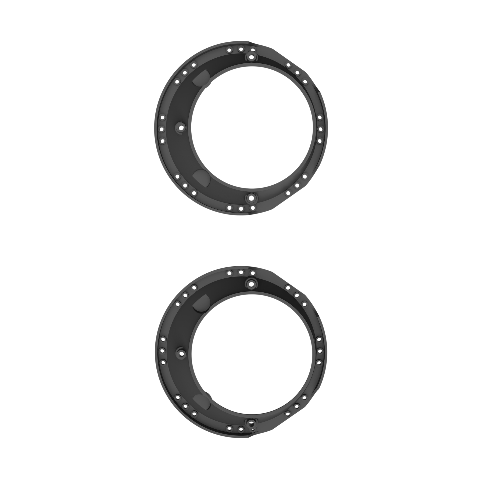 METRA 82-9601 Harley Davidson 1998-2013 Speaker Adapters (6.5" / 6.75")