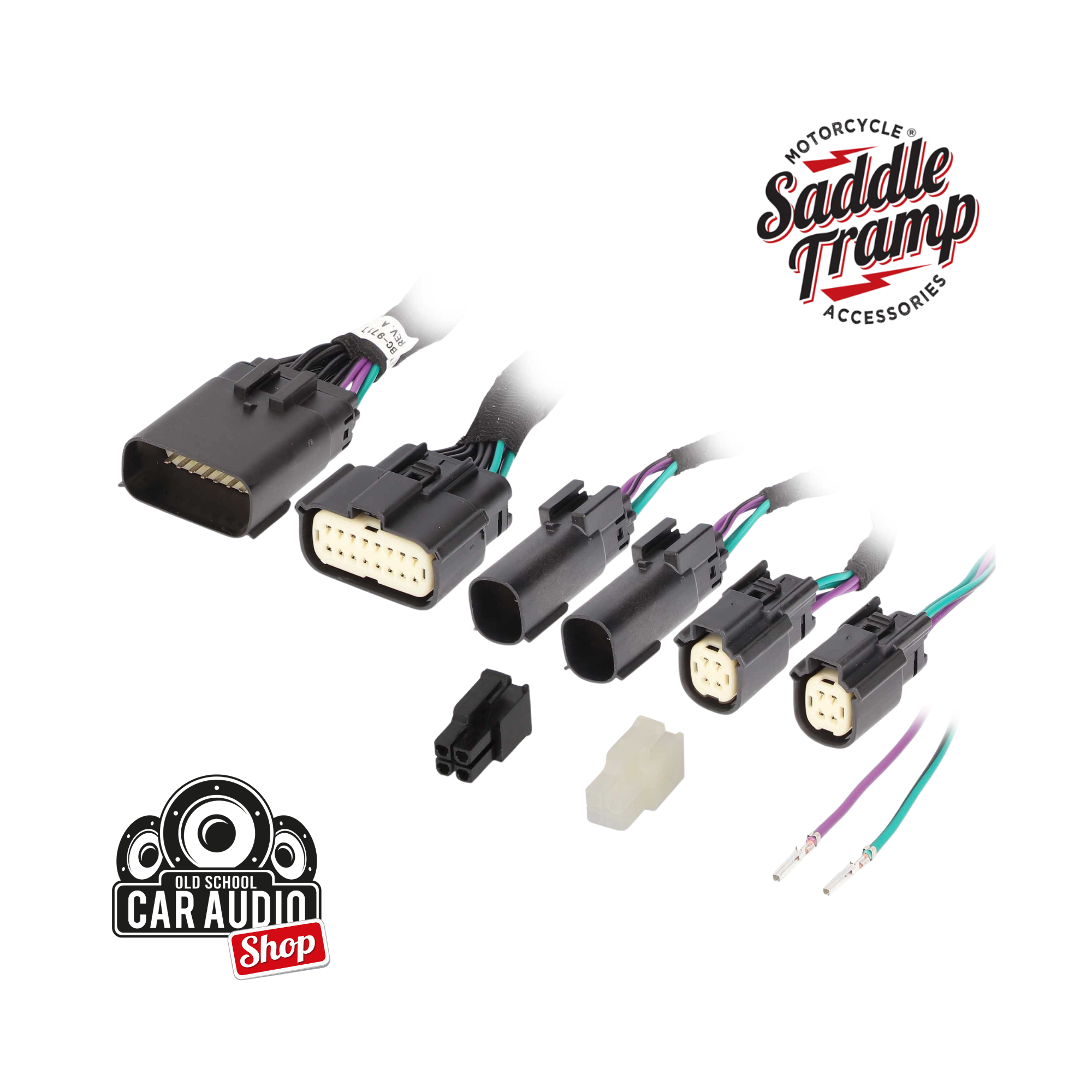 Metra Saddle Tramp BC-9717 Rear Speaker Bypass Harness (Harley 2014-2023)