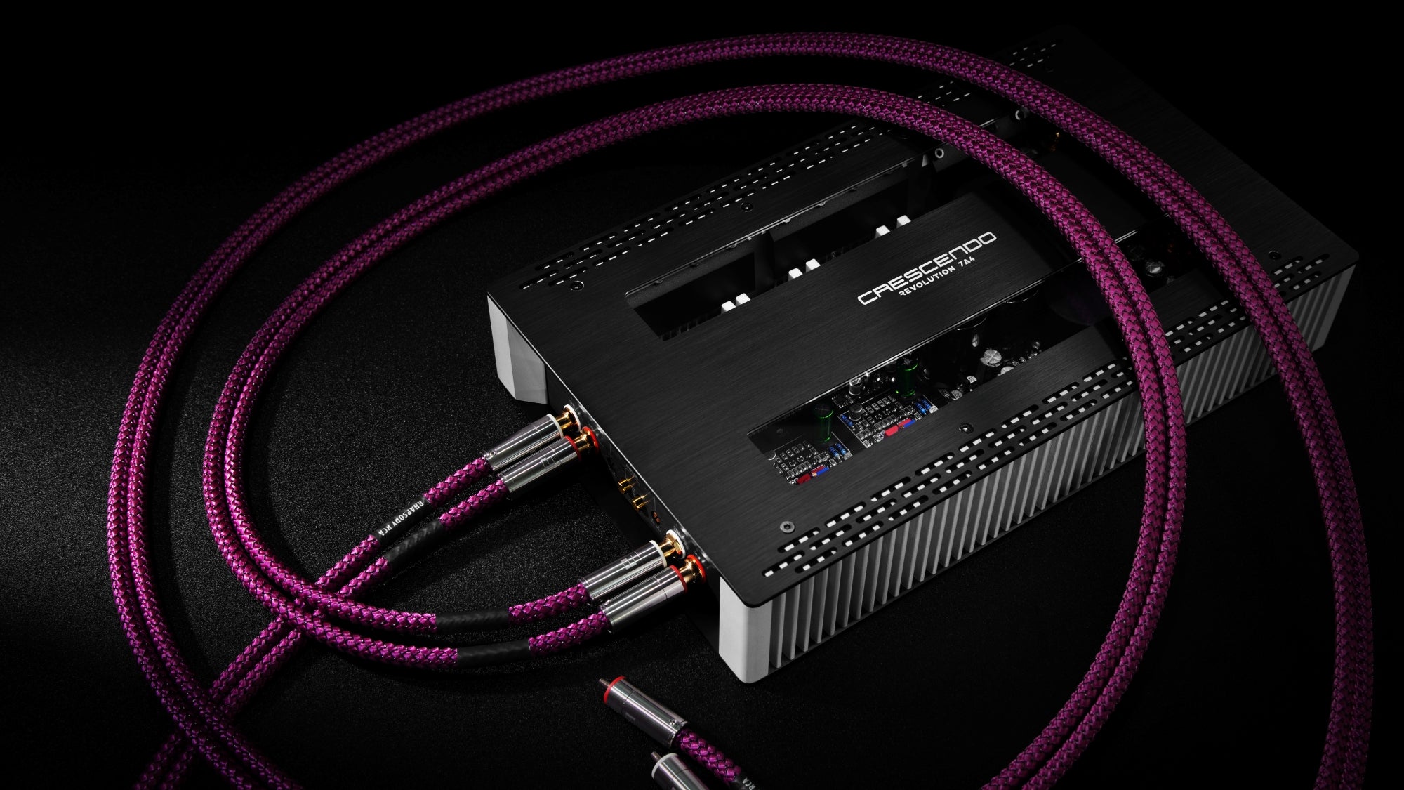RHAPSODY RCA interconnect with Graphene OCC conductor