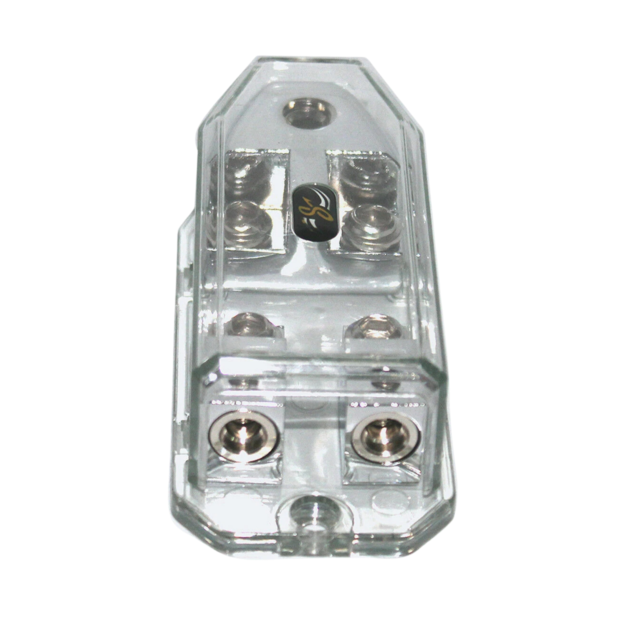 Stinger SHD820 2 way fused distribution block with MIDI fuse compatibility and dual fused outputs