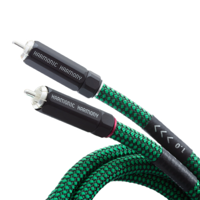 Harmonic Harmony interlude RCA cable close up
