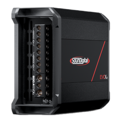 Soundigital 800.4 EVOX2 — 4 Channel Amplifier (4Ω)