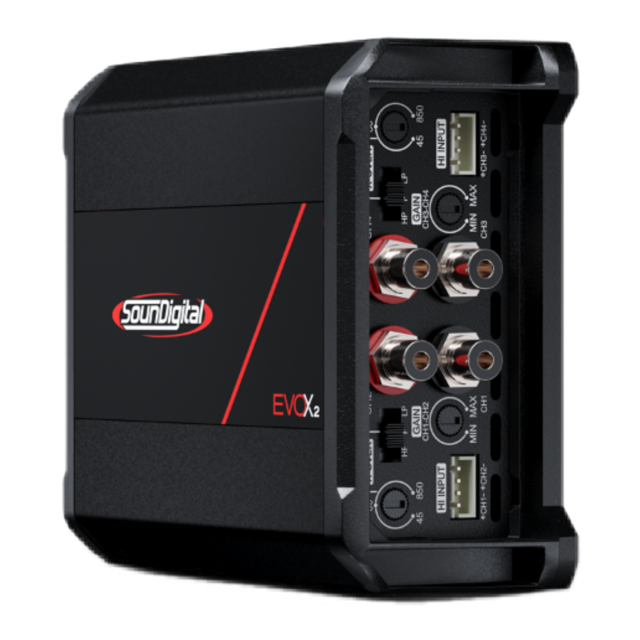 Soundigital 800.4 EVOX2 — 4 Channel Amplifier (4Ω)