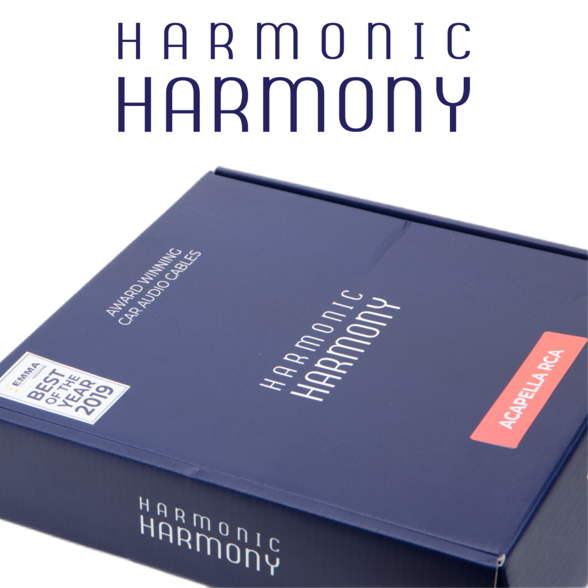 Harmonic Harmony ACAPELLA RCA interconnect cable packaging