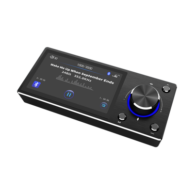 Goldhorn Car panel controller angled view