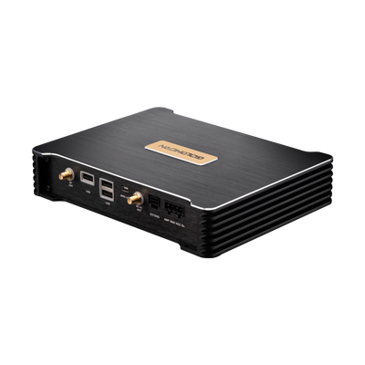 Goldhorn P3 Plus DSD player back angled view