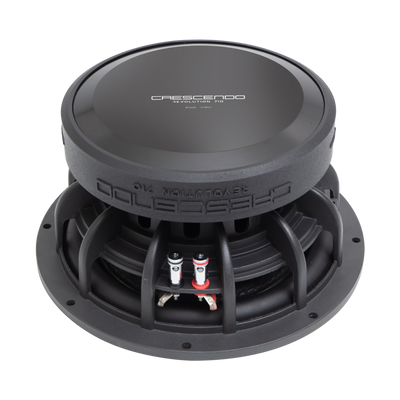 Crescendo revolution 710 10 inch subwoofer back view