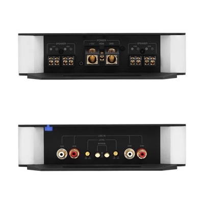 Crescendo revolution 7A4 4 channel amplifier side view