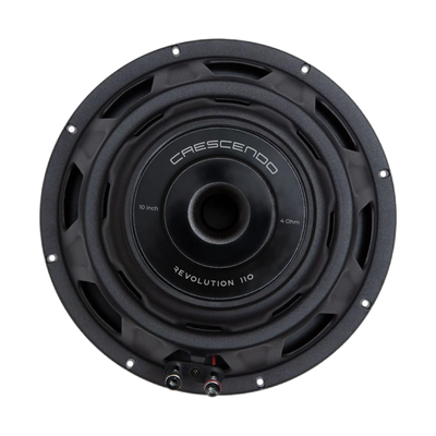 Crescendo revolution 110 10 inch subwoofer bottom