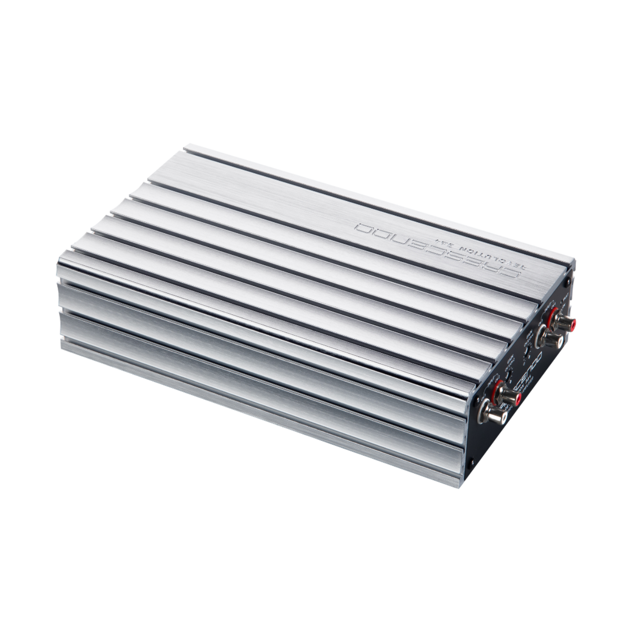 Crescendo revolution 3A4 4 channel amplifier tilted right