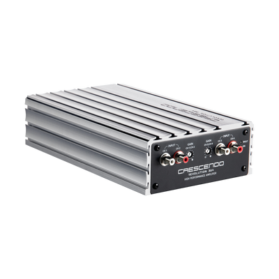 Crescendo revolution 3A4 4 channel amplifier front view