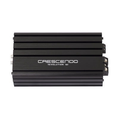 Crescendo revolution 1A1 subwoofer amplifier back view
