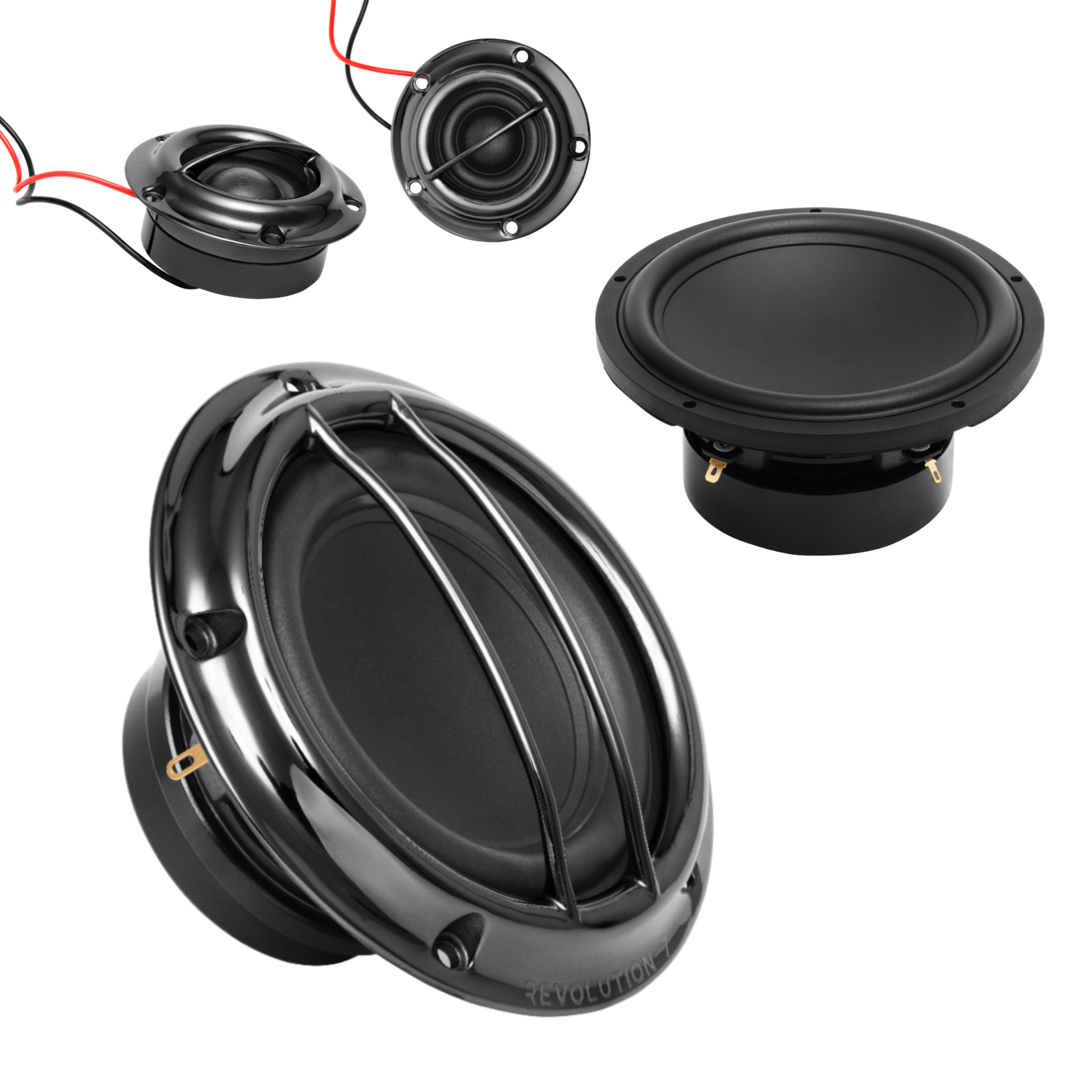 Crescendo Revolution 7S3 3 way speaker system