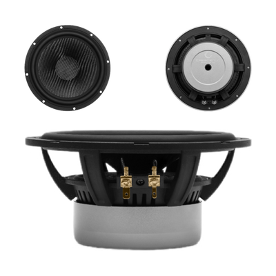 Crescendo Revolution 5S3 midbass Speaker side view