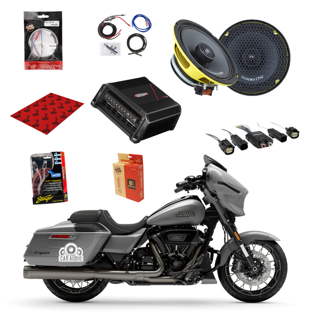 OSCA CRUISER PRO KIT — Harley Davidson Touring Audio Upgrades (2014-2023.5)