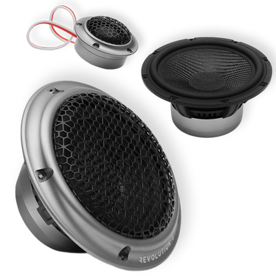 Crescendo Revolution 5S3 3-Way Component Speaker System