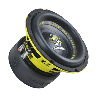 GZRW 8XSPL 8 inch subwoofer angled view