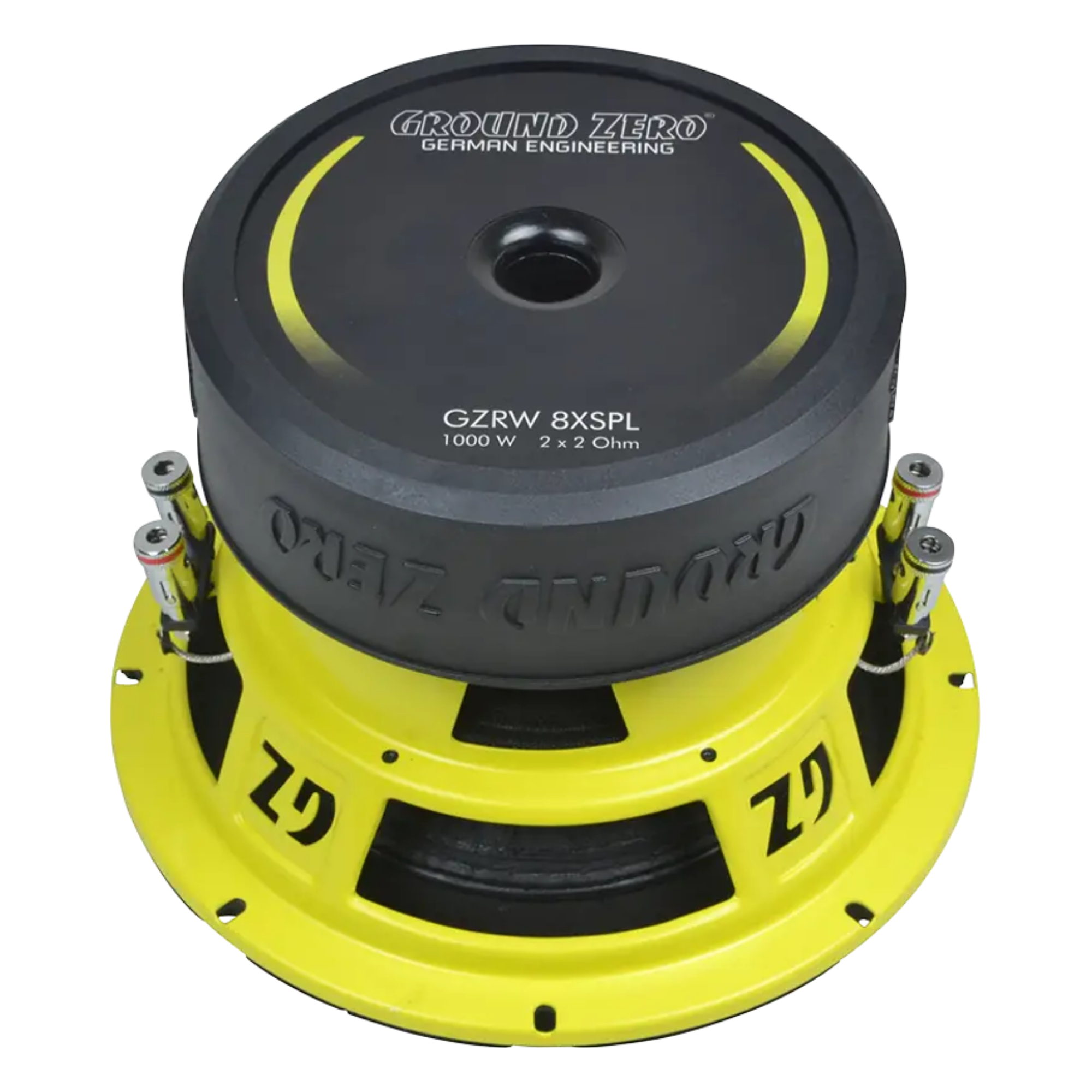 GZRW 8XSPL 8 inch subwoofer back view