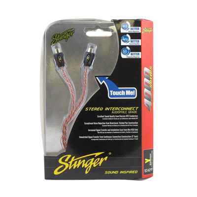 Stinger 4000 series female y-RCA Lead