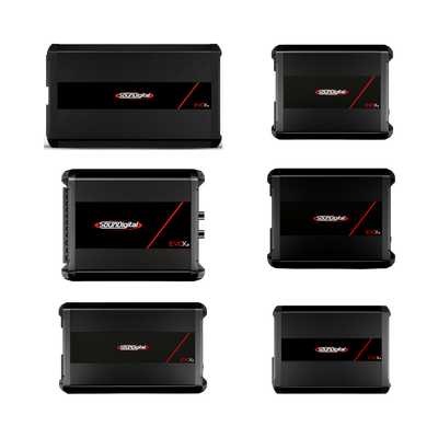 SounDigital EVOX2 Line Amplifier SELECT RANGE (1Ω/2Ω/4Ω)