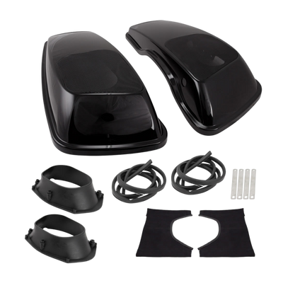 Metra Saddle Tramp BC-HD69-14U — Saddlebag Replacement Lids with Speaker Adapters (6x9")