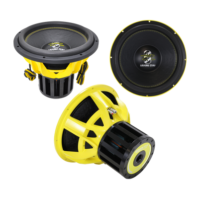 Ground Zero GZNW 15 NEO-EXTREME — 15" High Performance Subwoofer (Dual 1Ω)