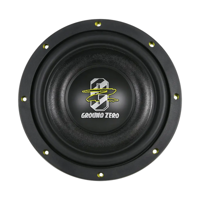 Ground Zero GZHW 10SPL-D2 — 10" Flat SPL Subwoofer (1000W)