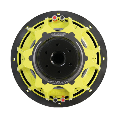 Ground Zero GZHW 10SPL-D2 — 10" Flat SPL Subwoofer (1000W)