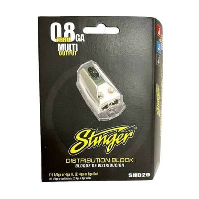 Stinger SHD20 2-Way Distribution Block (1-in-2-out)
