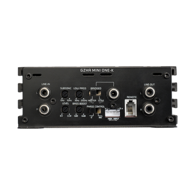 Ground Zero GZHA MINI ONE-K Compact Monoblock Amplifier (1000W)
