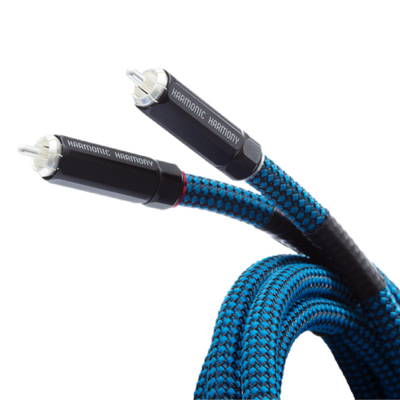 Harmonic Harmony Concerto RCA OCC interconnect cable close up