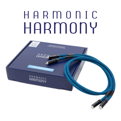 Harmonic Harmony Concerto RCA OCC interconnect cable packaging