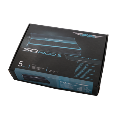 Image Dynamics SQ1400.5 — 5 Channel Full-Range Digital Amplifier (1400W)