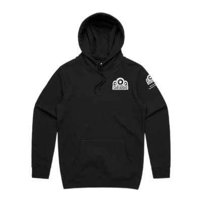 OSCA competition logo black hoodie front