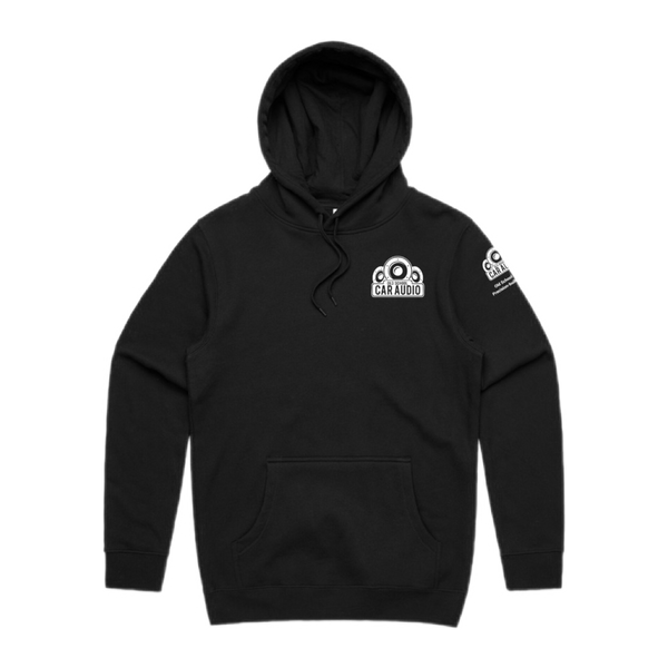 OSCA competition logo black hoodie front
