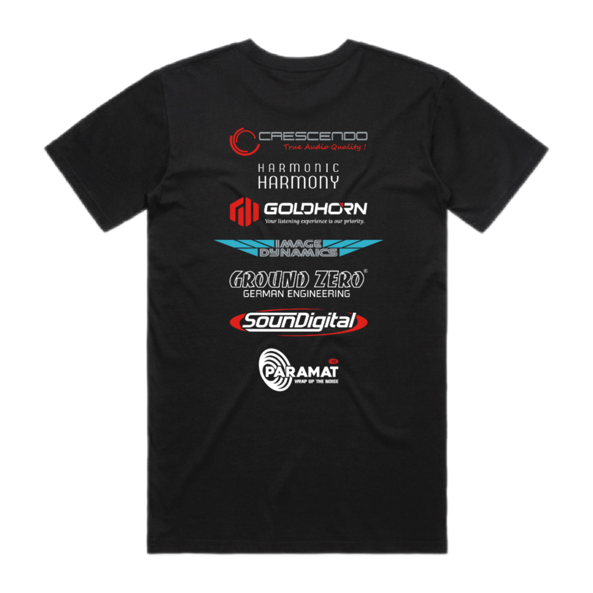 OSCA competition logo t-shirt back